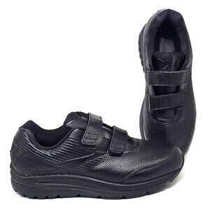 Brooks Addiction Walker V-Strap 2 Black Walking Shoe Women's Size 12D Wide